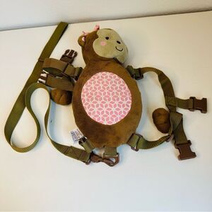 Child Of Mine By Carters Pink Monkey Safety Backpack Harness